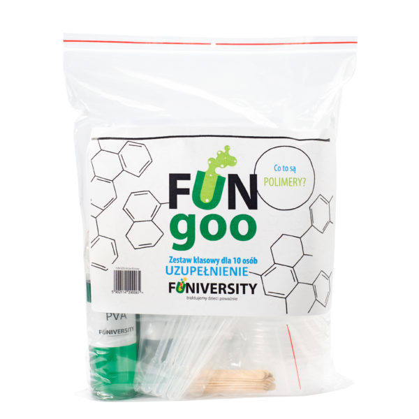 fun goo - eksperyment dla dzieci szkolnych - uzupełnienie